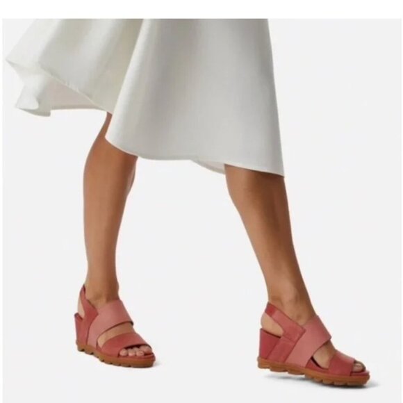 SOREL JOANIE II SLINGBACK WEDGE SANDALS - Picture 2 of 16